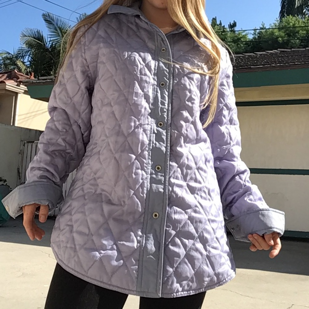 NY&CO Light Purple Puffer Jacket